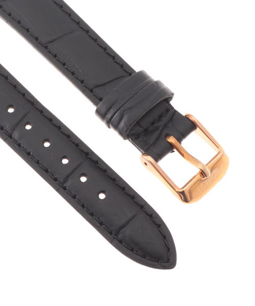 HIROB(ヒロブ)の「LOBOR DYNASTY BLACK STRAP 16mm(ROSE)(アナログ腕時計・レディース・ピンク・FREE)」の3枚目の写真