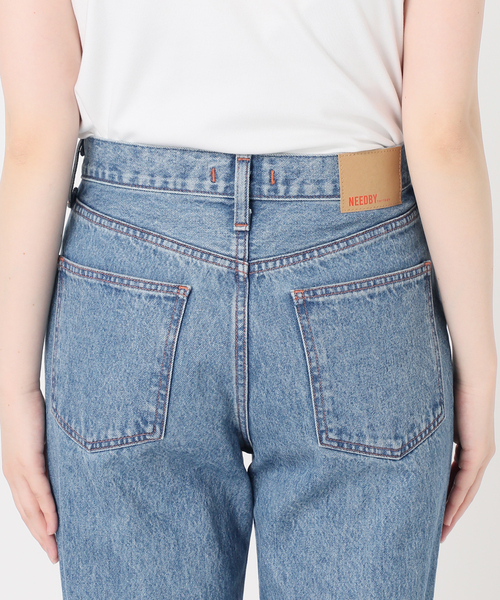 NEEDBY heritage(ニードバイヘリテージ)の「NEED BY heritage/ニードバイヘリテージ AMY(ブルー)(デニムパンツ・レディース・ブルー・23/24/25/26)」の10枚目の写真
