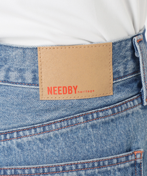 NEEDBY heritage(ニードバイヘリテージ)の「NEED BY heritage/ニードバイヘリテージ AMY(ブルー)(デニムパンツ・レディース・ブルー・23/24/25/26)」の14枚目の写真