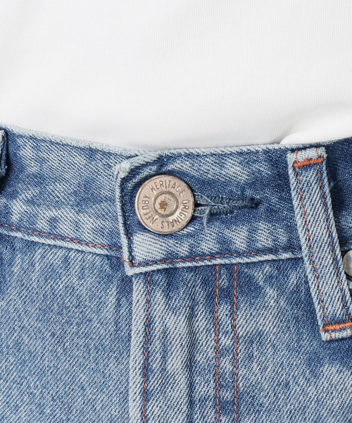 NEEDBY heritage(ニードバイヘリテージ)の「NEED BY heritage/ニードバイヘリテージ AMY(ブルー)(デニムパンツ・レディース・ブルー・23/24/25/26)」の16枚目の写真