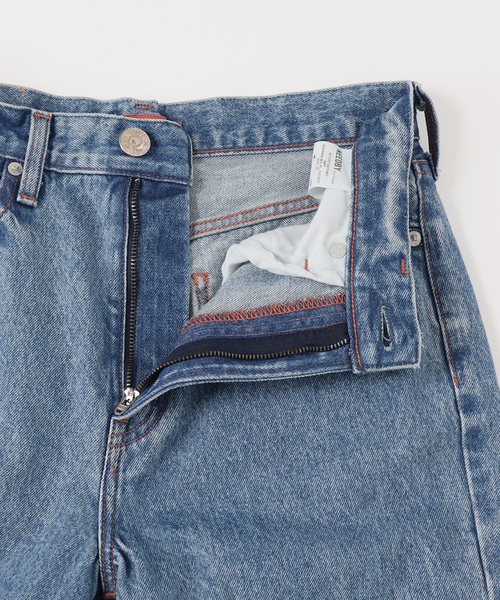 NEEDBY heritage(ニードバイヘリテージ)の「NEED BY heritage/ニードバイヘリテージ AMY(ブルー)(デニムパンツ・レディース・ブルー・23/24/25/26)」の17枚目の写真