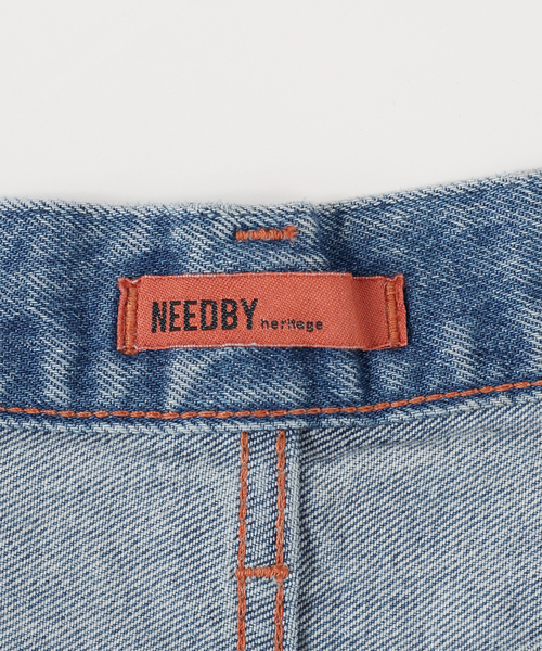 NEEDBY heritage(ニードバイヘリテージ)の「NEED BY heritage/ニードバイヘリテージ AMY(ブルー)(デニムパンツ・レディース・ブルー・23/24/25/26)」の18枚目の写真