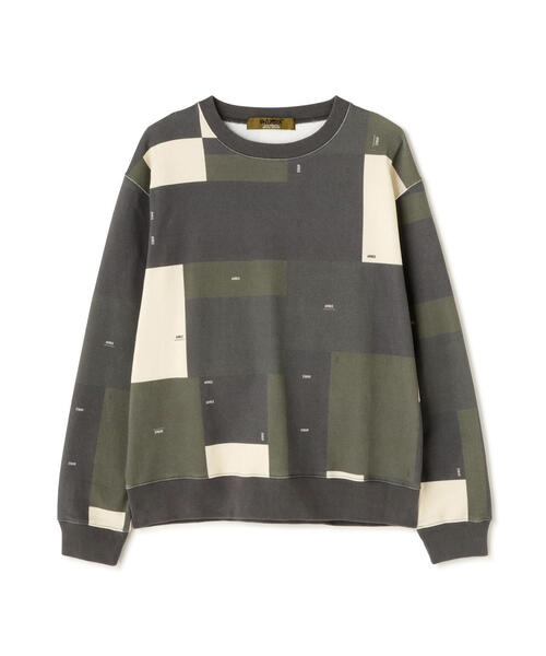 AVIREX(アヴィレックス)の「CREW NECK SWEAT GEOMETRY / クルー ネック スウェット ジオメトリー / AVIREX / アヴィレックス(スウェット・メンズ・ブラック/モスグリーン・L/XL/M)」の15枚目の写真