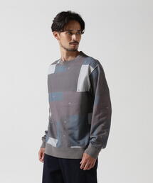 AVIREX | CREW NECK SWEAT GEOMETRY / クルー ネック スウェット ジオメトリー / AVIREX / アヴィレックス(スウェット)