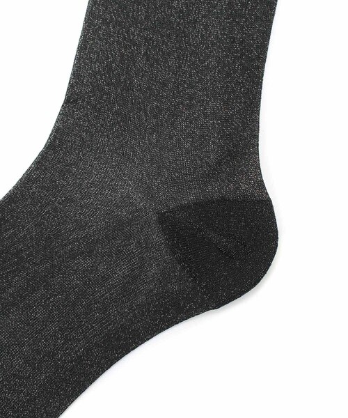 ROPE' PICNIC（ロペピクニック）の「シアーラメソックス（ソックス/靴下・レディース・グリーン系その他/ピンク/シルバー/ブラック・FREE）」の15枚目の写真