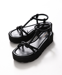 ジャンヴィト・ロッシ　アンクル ストラップ フラット サンダル Gianvito Rossi（ジャンヴィトロッシ）の「GIANVITO ROSSI