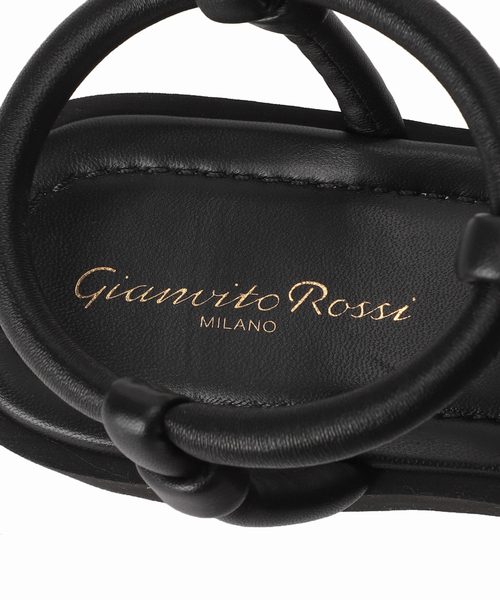Gianvito Rossi(ジャンヴィトロッシ)の「Gianvito Rossi(ジャンヴィト ロッシ) Marin G32246(サンダル・レディース・ブラック・36/35)」の13枚目の写真