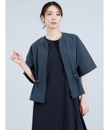 YORT（ヨート）の「【吸水速乾・防シワ】セットウエストドロストシャツ（シャツ/ブラウス）」