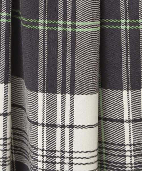 Dessin（デッサン）の「◆【洗える】チェック柄タックプリーツスカート(XS~L)（スカート・レディース・ブルー系その他3/スモーキーグリーン系2/ブラウン系その他2・00/03/02/01）」の9枚目の写真