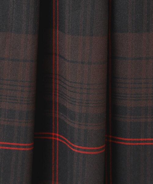 Dessin（デッサン）の「◆【洗える】チェック柄タックプリーツスカート(XS~L)（スカート・レディース・ブルー系その他3/スモーキーグリーン系2/ブラウン系その他2・00/03/02/01）」の13枚目の写真