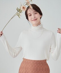 DRESKIP | 【高レビュー】なめらかとろみインナータートル(Tシャツ/カットソー)