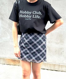 レタリングロゴTシャツ