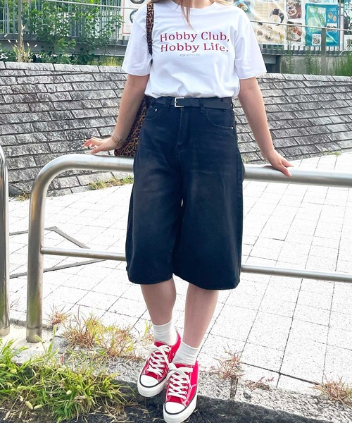 frunco(フランコ)の「レタリングロゴTシャツ(Tシャツ/カットソー・レディース・ホワイト/ブラック・FREE)」の15枚目の写真