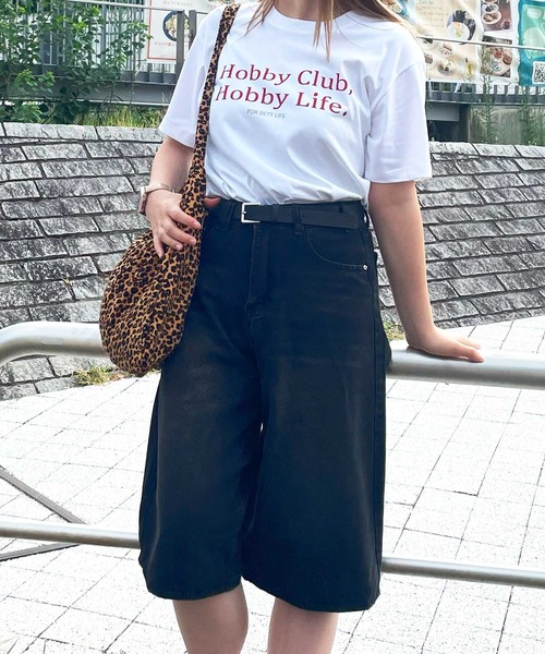 frunco(フランコ)の「レタリングロゴTシャツ(Tシャツ/カットソー・レディース・ホワイト/ブラック・FREE)」の16枚目の写真