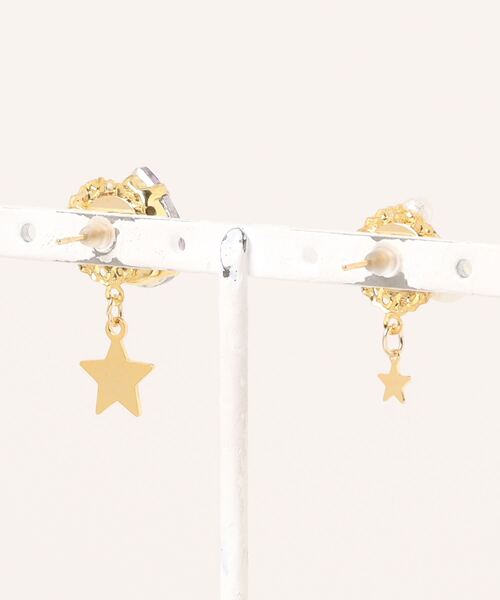 VIBGYOR(ヴィブジョー)の「【MUURABBTI】ビジューとパールピアス(MA)(ピアス(両耳用)・レディース・バイオレット/アクア/コバルトブルー/エメラルド/その他/その他1・FREE)」の13枚目の写真