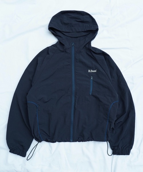 セール】パイピングナイロンフーディー（マウンテンパーカー）｜BROKEN