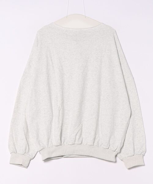 BARRETTA（バレッタ）の「フロントレースアップﾌﾟﾙｵｰﾊﾞｰ（スウェット・レディース・グレー/ブラック・FREE）」の3枚目の写真