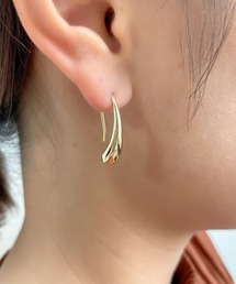 ドロップモチーフ フックピアス  (両耳用)
