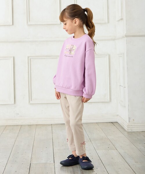 ANY（エニィ）の「裏シャギーアニマルトレーナー（スウェット・キッズ・ライラック系/ネイビー系/ベージュ系・140/150）」の18枚目の写真