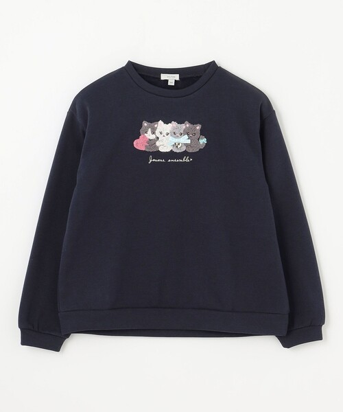 ANY（エニィ）の「裏シャギーアニマルトレーナー（スウェット・キッズ・ライラック系/ネイビー系/ベージュ系・140/150）」の19枚目の写真