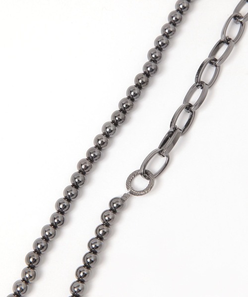 LAKOLE（ラコレ）の「メタルビーズコンビショルダーストラップ / 152950（スマホグッズ・レディース・ブラック/その他1・FREE）」の3枚目の写真