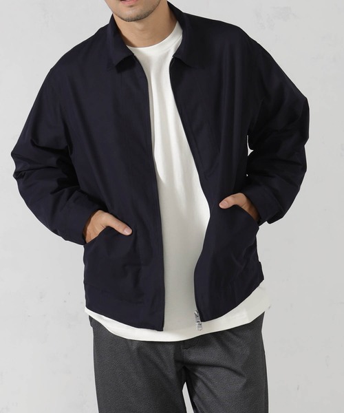 FOUND GOOD（ファウンドグッド）の「ピーチキモウブルゾン（ブルゾン・メンズ・ネイビー/ベージュ/グレー系・M/L/XL）」の3枚目の写真