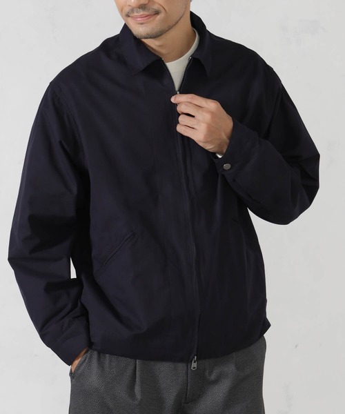 FOUND GOOD（ファウンドグッド）の「ピーチキモウブルゾン（ブルゾン・メンズ・ネイビー/ベージュ/グレー系・M/L/XL）」の12枚目の写真