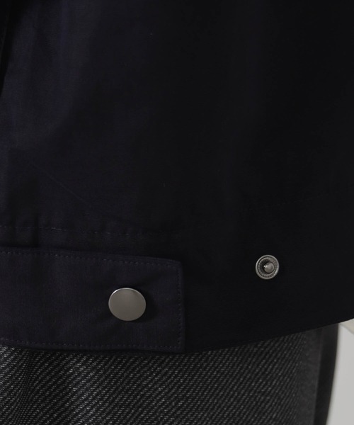 FOUND GOOD（ファウンドグッド）の「ピーチキモウブルゾン（ブルゾン・メンズ・ネイビー/ベージュ/グレー系・M/L/XL）」の14枚目の写真