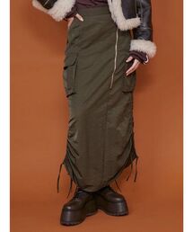 MURUA | シャイニーカーゴマキシスカート(スカート)