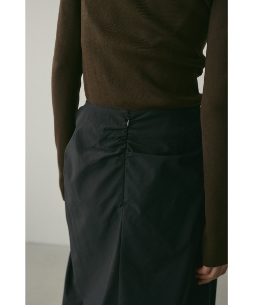 STYLEMIXER(スタイルミキサー)の「サイドギャザースカート(スカート・レディース・グリーン/ブラック/グレー・SMALL/MEDIUM)」の12枚目の写真