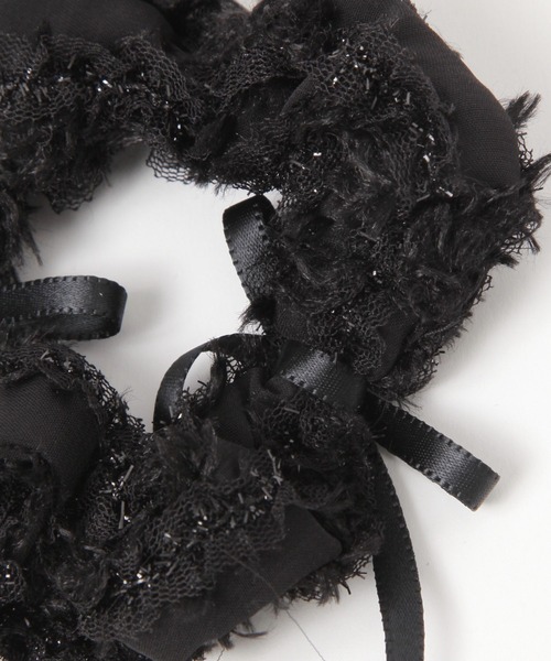 niko and...（ニコアンド）の「リボンシュシュ（シュシュ・レディース・ブラック/ブラウン・0）」の5枚目の写真