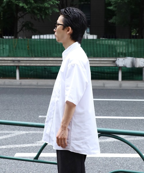 ROOPTOKYO（ループトウキョウ）の「Edwards/エドワーズ Relax Fit レギュラーカラーシャツ オックスフォードシャツ　ボタンダウンシャツ（シャツ/ブラウス・メンズ・ブルー系その他/ホワイト/ライトグレー/バーガンディー/グレー系その他・M/L/XL）」の6枚目の写真