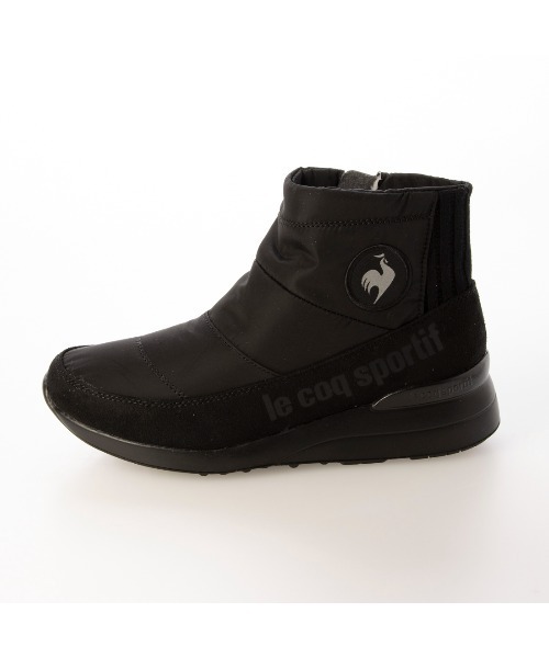 le coq sportif(ルコックスポルティフ)の「【レイン対応】キルティングショートブーツ(LCS デュアン III QT)(ブーツ・レディース・ライトブラウン/ブラック・L/LL/M)」の9枚目の写真