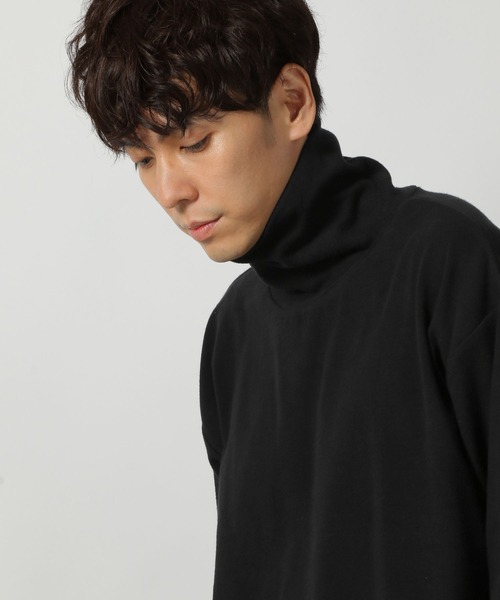 LAKOLE(ラコレ)の「タートルネック刺繍T / 204477(Tシャツ/カットソー・メンズ・ブルー/ブラック/ホワイト・MEDIUM/LARGE)」の8枚目の写真