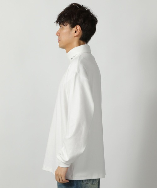 LAKOLE(ラコレ)の「タートルネック刺繍T / 204477(Tシャツ/カットソー・メンズ・ブルー/ブラック/ホワイト・MEDIUM/LARGE)」の13枚目の写真