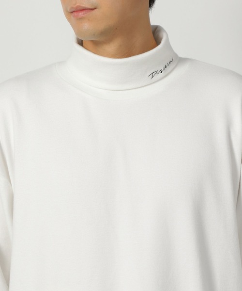 LAKOLE(ラコレ)の「タートルネック刺繍T / 204477(Tシャツ/カットソー・メンズ・ブルー/ブラック/ホワイト・MEDIUM/LARGE)」の15枚目の写真