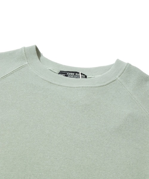 CUBE SUGAR(キューブシュガー)の「CUBE SUGAR/キューブシュガー ガーゼ裏毛変形ドルマンPO(スウェット・レディース・ブラック/ナチュラル/グリーン・FREE)」の5枚目の写真