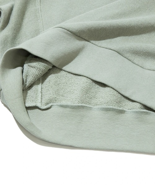 CUBE SUGAR(キューブシュガー)の「CUBE SUGAR/キューブシュガー ガーゼ裏毛変形ドルマンPO(スウェット・レディース・ブラック/ナチュラル/グリーン・FREE)」の9枚目の写真