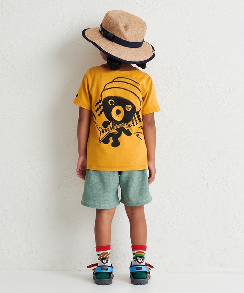 DOUBLE_B(ダブルビー)の「All-Stars半袖Tシャツ(Tシャツ/カットソー・キッズ・グリーン系その他2/アイボリー/パープル/マスタード・120cm/110cm/130cm/100cm/90cm/80cm)」の8枚目の写真