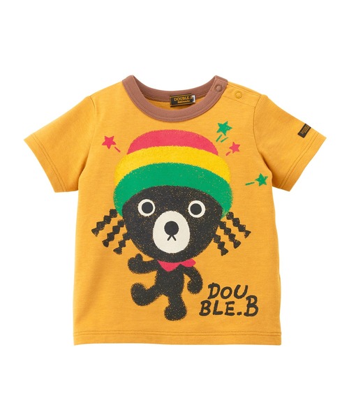 DOUBLE_B(ダブルビー)の「All-Stars半袖Tシャツ(Tシャツ/カットソー・キッズ・グリーン系その他2/アイボリー/パープル/マスタード・120cm/110cm/130cm/100cm/90cm/80cm)」の19枚目の写真