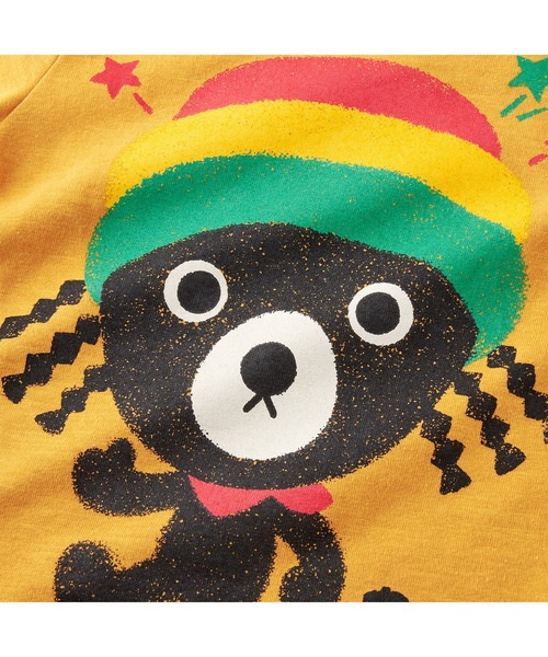 DOUBLE_B(ダブルビー)の「All-Stars半袖Tシャツ(Tシャツ/カットソー・キッズ・グリーン系その他2/アイボリー/パープル/マスタード・120cm/110cm/130cm/100cm/90cm/80cm)」の21枚目の写真