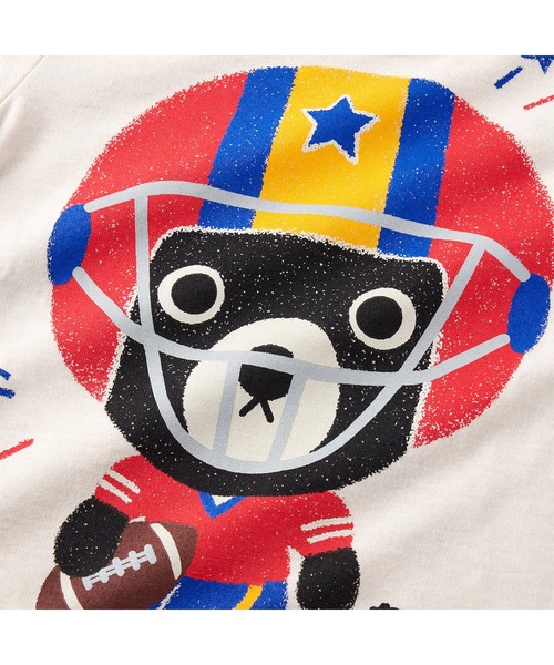 DOUBLE_B(ダブルビー)の「All-Stars半袖Tシャツ(Tシャツ/カットソー・キッズ・グリーン系その他2/アイボリー/パープル/マスタード・120cm/110cm/130cm/100cm/90cm/80cm)」の12枚目の写真