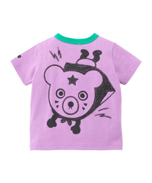 DOUBLE_B(ダブルビー)の「All-Stars半袖Tシャツ(Tシャツ/カットソー・キッズ・グリーン系その他2/アイボリー/パープル/マスタード・120cm/110cm/130cm/100cm/90cm/80cm)」の17枚目の写真