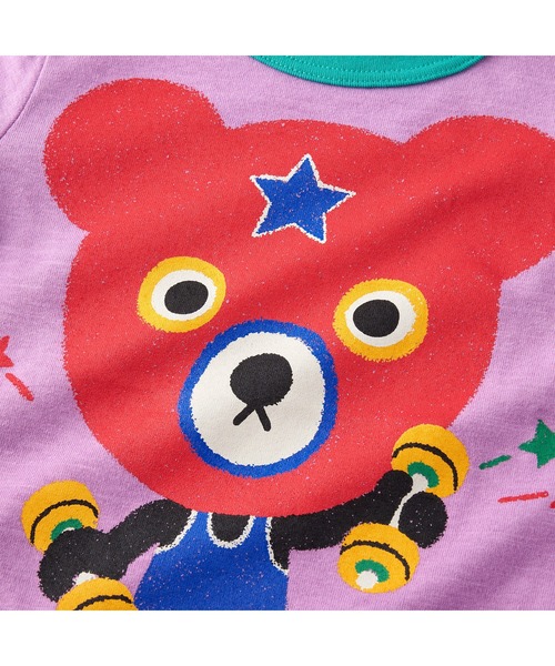 DOUBLE_B(ダブルビー)の「All-Stars半袖Tシャツ(Tシャツ/カットソー・キッズ・グリーン系その他2/アイボリー/パープル/マスタード・120cm/110cm/130cm/100cm/90cm/80cm)」の18枚目の写真