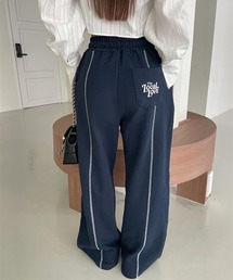 LYEON | バックロゴスウェットパンツ/アウトシームスウェットパンツ(スウェットパンツ)