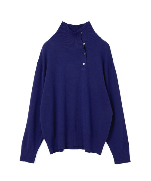 mizuiroind（ミズイロインド）の「mizuiro ind ボタン付きハイネック