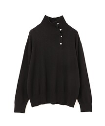 mizuiroind（ミズイロインド）の「mizuiro ind ボタン付きハイネック