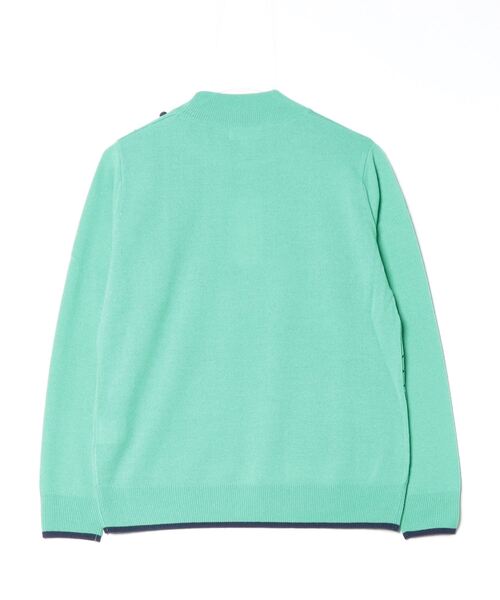 Picone CLUB（ピッコーネクラブ）の「ウール混長袖ハイネックニットプルオーバー（ニット/セーター・レディース・ブラック/レッド/グリーン/ホワイト・S/M）」の5枚目の写真