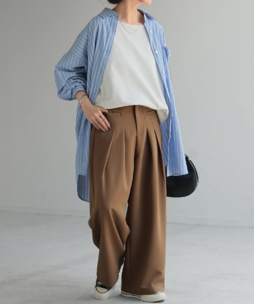 Our.｜タックワイドパンツ [[Our-015]][C] | ma28 ONLINE STORE