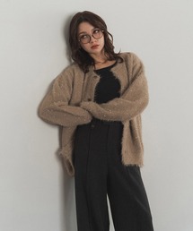 RANCLIC | glitter shaggy over cardigan【RC】(カーディガン/ボレロ)